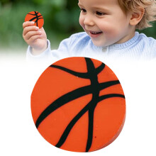 Mini gomme da cancellare a forma di pallone da basket, 0,9 pollici, 1 pezzo