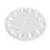 Resinklokkeform rund silikon 10 cm diameter 1