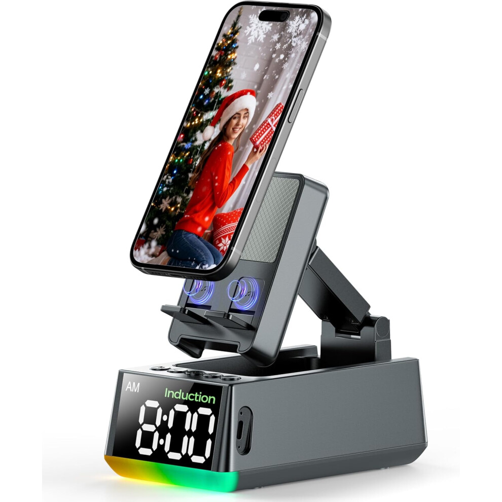 Cnf Bluetooth Speaker With Induction Stand Â Hd White 9066521424108