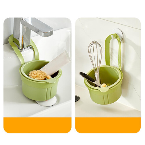 Hanging Sink Organizer Basket Wall Mounted 1 Pack 1