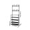 Free Standing Shoe Rack Metal 8 Double Hooks 3