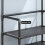 Free Standing Shoe Rack Metal 8 Double Hooks 7