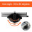 Precision Miter Gauge for Table Saw with Fence 2