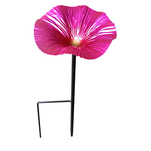Μεταλλικό μπάνιο πουλιών και ταΐστρα κήπου εξωτερικού χώρου 1