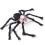 Supergruselige Spinne Halloween-Requisite Schwarz 76 cm 7