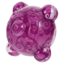 Lila TPR-leksak för katt, tuggboll, liten, 1 set