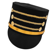 Chapeau de soldat Casse-Noisette, grand chapeau de scène pour les fêtes