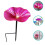 Metal Hummingbird Bath and Feeder with Stake 4