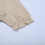 Beige blondetopp med hule korte ermer, dame, L 6
