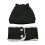 Conjunto de gorro e cachecol de tricô para bebê, estilo gatinho, 2 peças. 3