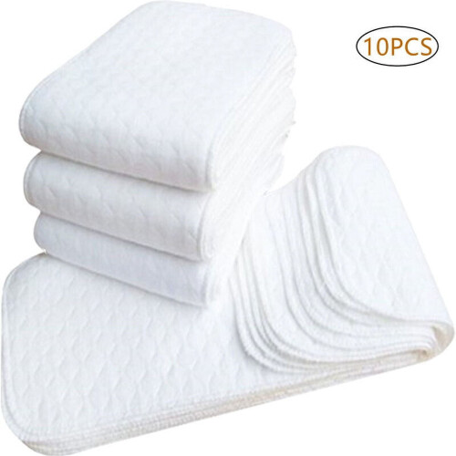 Πανάκια Wattne10Pack από μουσελίνα για ρεψίματα - 100% βαμβάκι, 18'' x 7'', υπεραπορροφητικά 1