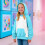 Mädchen-Hoodie, einfarbig, lässig, langärmelig, mit Taschen 2