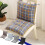 Office Chair Cushions Thickened Back and Seat 1 Pair 7