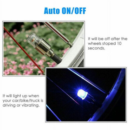 Lumini LED MesaSe pentru valva anvelopei, impermeabile, 4 buc. 2
