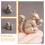 Messing egernstatue Vintage hjemmekontorindretning 15 cm 6