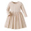 Robe pull à manches longues pour filles, couleur unie, 3-10 ans 3