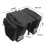 Double Panniers Bag for Bicycle Rear Rack Black 4