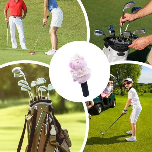 Pluche dieren golf driver head covers3and5 2