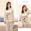 Set pijamale pentru femei, cu mânecă lungă, 1 pachet 6