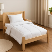 (Cot Duvet - 7.5 Tog) Luxe microvezel ledikantdekbed voor kinderen – superzacht, lichtgewicht en hypoallergeen babybeddengoed – warm en