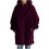 Damen-Kapuzenpullover mit Reißverschluss, lange Tunika, Größe L 4