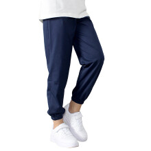 Girls' Navy Sports Leggings – Elastic Waist, Comfortable Casual Pants for School & Outdoor Activities, Size 5-6 Years, Compatible with School