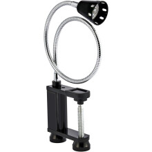 Luz LED magnética flexible para parrilla de barbacoa con cuello de cisne, color negro (1 unidad)