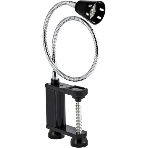 Magnetisk BBQ Grilllys LED Fleksibel Svanehals Sort 1-pak
