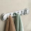 Crochets muraux de salle de bain à ventouse (2 pièces) 3