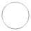 Round plastic trash can lid press ring 1 pack 6