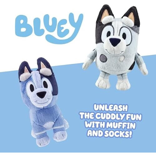 Set de pluș cu brioșe și șosete – 18 cm și 19 cm moale 1