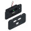 RV USB-stikkontakt 12V vægmontering 72W dobbeltport 3