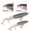 Topwater Pooper Lure Artificial Bait Hard Body with Soft 5