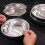 Stainless Steel Divided Steamer Tray Round 2-Handle 4