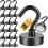 Magnetic Hooks Heavy Duty 30 lbs 20-Pack Silver 1