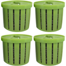 (Green) Aquarium Plant Holder - Aquatic Plant Holder - Stable Porous Pot Planting Basket for Landscape Decoration Window Pond Co