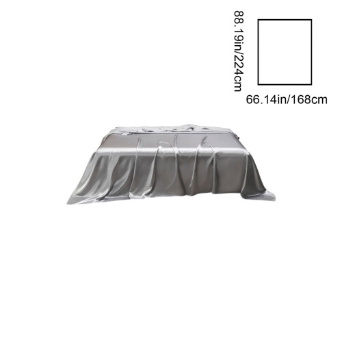 Σατέν σεντόνι Queen Size66x88Inches Μονόχρωμο1 2