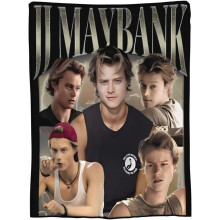 JJ Music Maybank micro fleece blanket 80"x60"