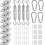 Kit de fixation pour auvent, câble en acier inoxydable, 20 m 1