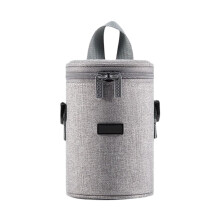 Portable lens storage bag cylindrical Oxford cloth 1 piece