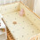 (200×28cm, N03) Breathable Cot Bumper, Cot Side Cushions, 360 Adjustable Padding with Headboard Protector, Anti-Suffocation Crib 1