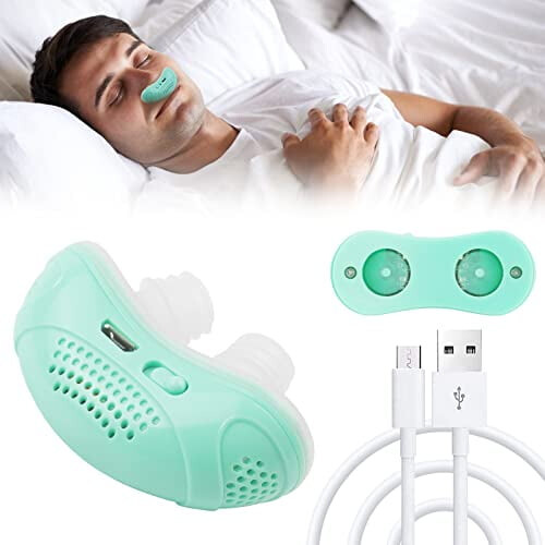 Anti-Snoring Device for Sleep Apnea – Mint Green, 1 pc