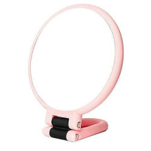 15X Magnifying Handheld Mirror, Compact, Multifunctional, Lightweight, Adjustable Stand, 9x4.7 Inches