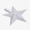 Lighted Christmas Tree Topper Star 20 cm Silver 4