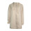 Dámská khaki mikina na zip s kapsami, plus size 3