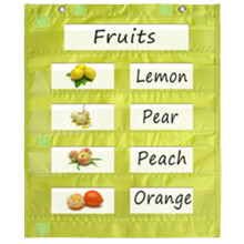 Magnetic Pocket Chart for Whiteboard 24 Squares