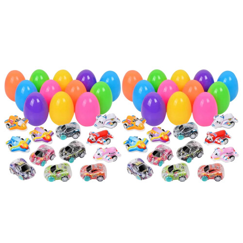 Easter Egg Toy Set with Mini Animal Figurines 24-Pack 1
