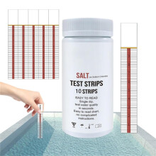 Salt Test Strips For Pool, Swimming Pool Saltwater Detection Strips, Multi-Purpose Water Testing Tool Supplies, Fast