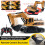 RC Excavator Backhoe Loader Battery Powered 6 Channel 3