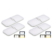4x Lampes Intérieures pour Camping-Cars, 3 Couleurs TEM Campers Lights, 204 LED à Intensité Variable, pour